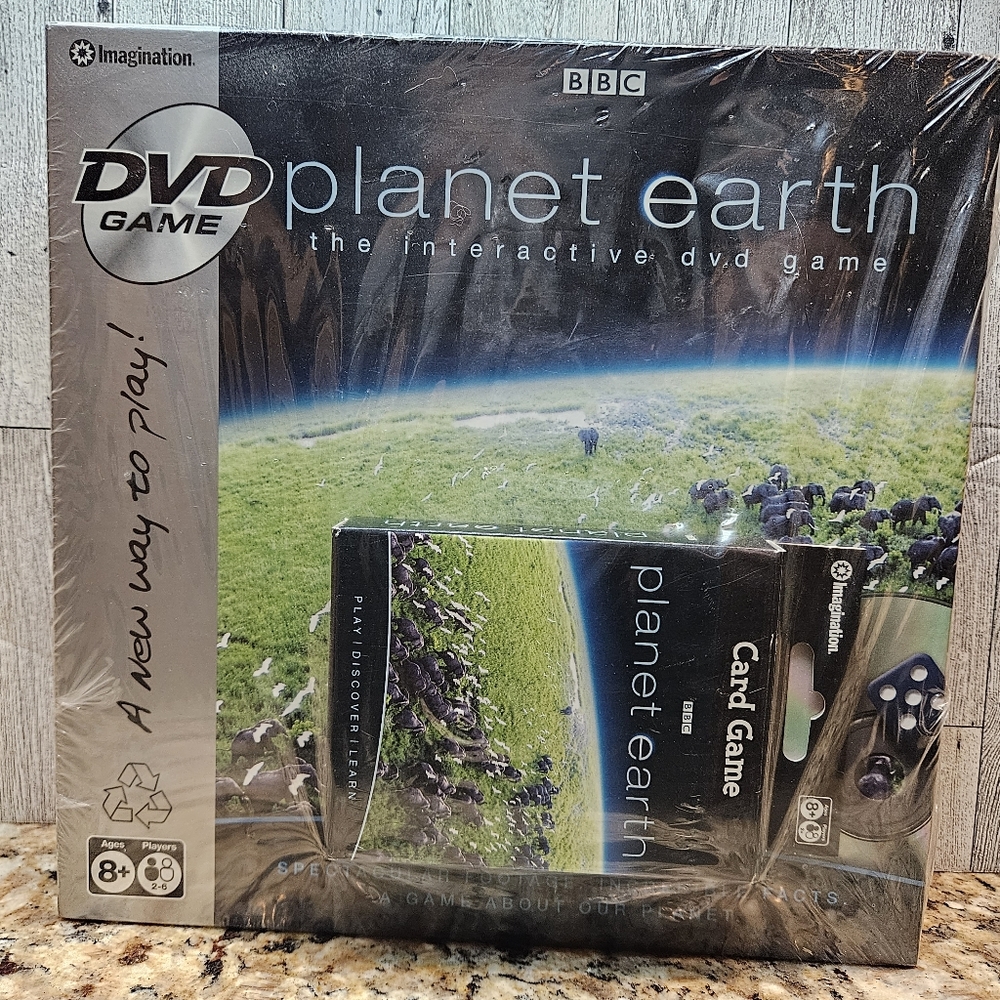 Planet Earth DVD Interactive Game New Sealed BBC Interactive DVD Game